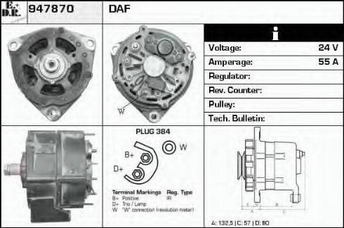 EDR 947870 - Alternateur cwaw.fr