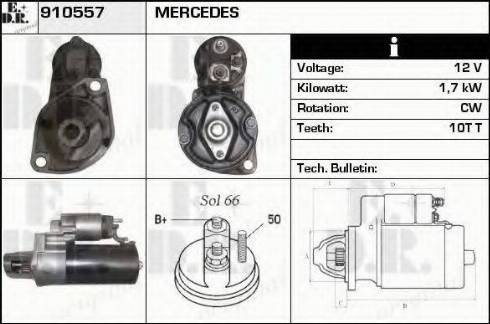 EDR 910557 - Démarreur cwaw.fr