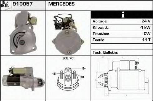 EDR 910057 - Démarreur cwaw.fr