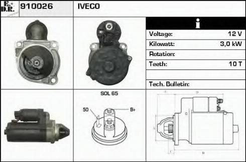 EDR 910026 - Démarreur cwaw.fr