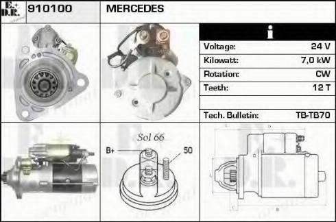 EDR 910100 - Démarreur cwaw.fr