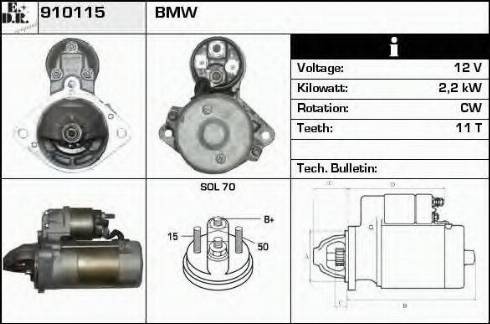 EDR 910115 - Démarreur cwaw.fr