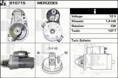 EDR 910715 - Démarreur cwaw.fr