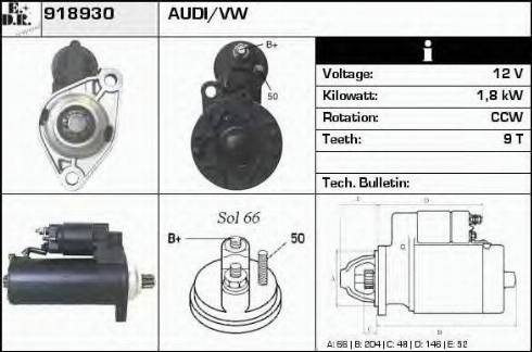 EDR 918930 - Démarreur cwaw.fr