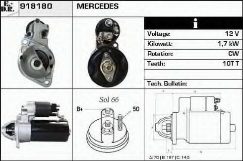 EDR 918180 - Démarreur cwaw.fr