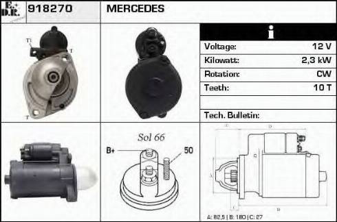 EDR 918270 - Démarreur cwaw.fr