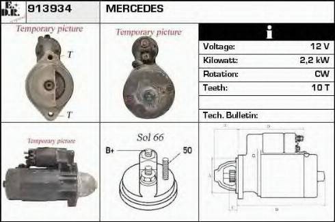 EDR 913934 - Démarreur cwaw.fr