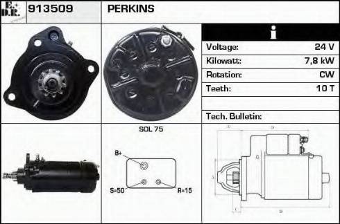 EDR 913509 - Démarreur cwaw.fr