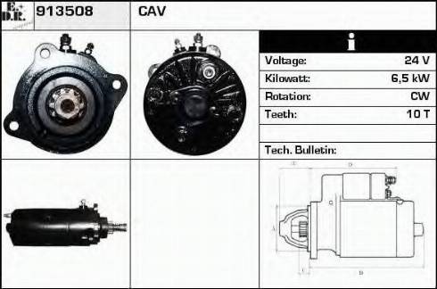 EDR 913508 - Démarreur cwaw.fr