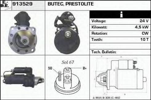 EDR 913529 - Démarreur cwaw.fr