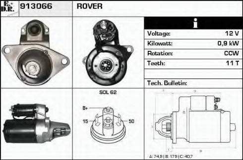 EDR 913066 - Démarreur cwaw.fr