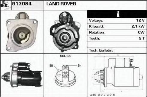 EDR 913084 - Démarreur cwaw.fr