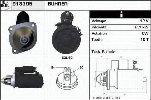 EDR 913395 - Démarreur cwaw.fr