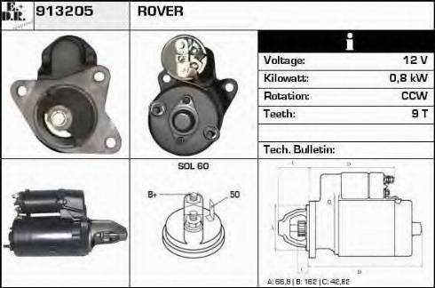 EDR 913205 - Démarreur cwaw.fr