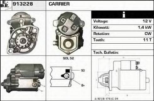 EDR 913228 - Démarreur cwaw.fr