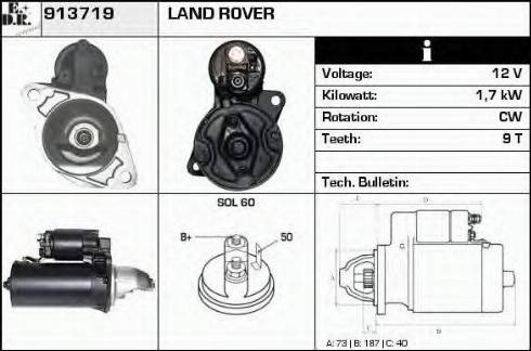 EDR 913719 - Démarreur cwaw.fr