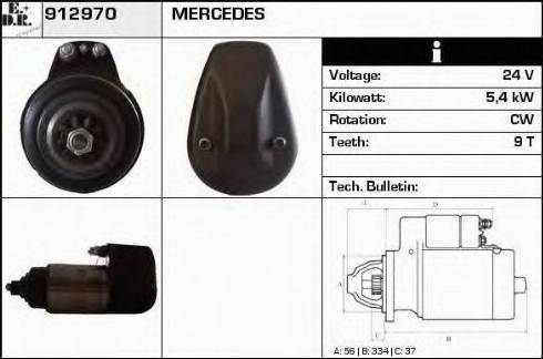 EDR 912970 - Démarreur cwaw.fr