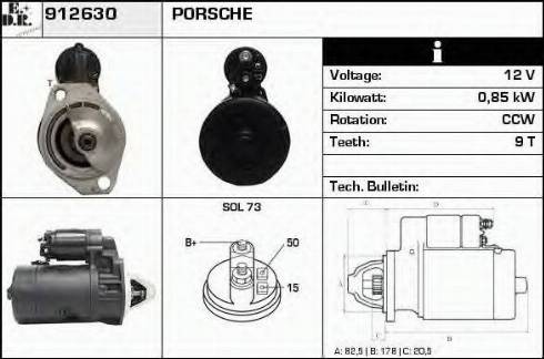 EDR 912630 - Démarreur cwaw.fr