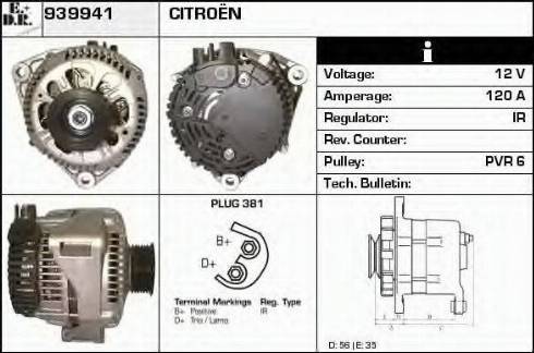 EDR 939941 - Alternateur cwaw.fr