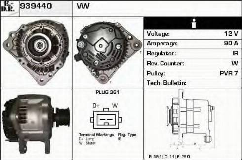 EDR 939440 - Alternateur cwaw.fr