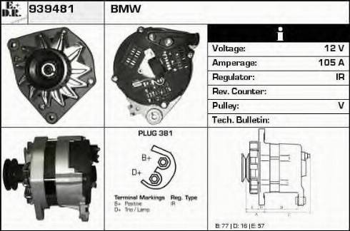 EDR 939481 - Alternateur cwaw.fr