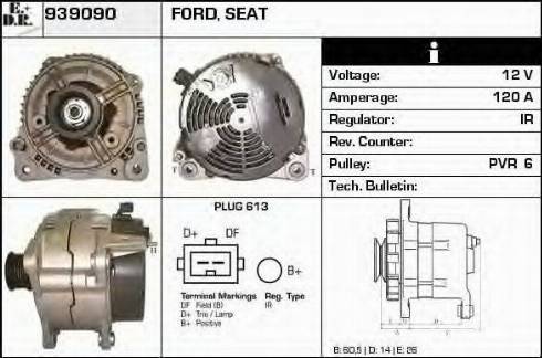 EDR 939090 - Alternateur cwaw.fr