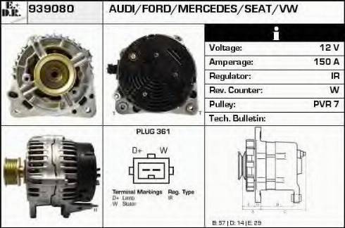 EDR 939080 - Alternateur cwaw.fr