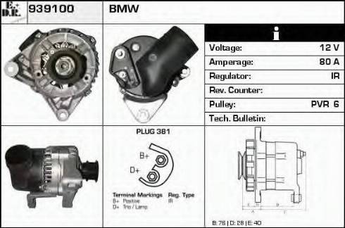 EDR 939100 - Alternateur cwaw.fr