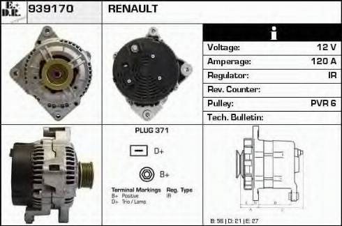 EDR 939170 - Alternateur cwaw.fr