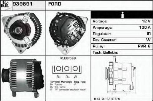 EDR 939891 - Alternateur cwaw.fr