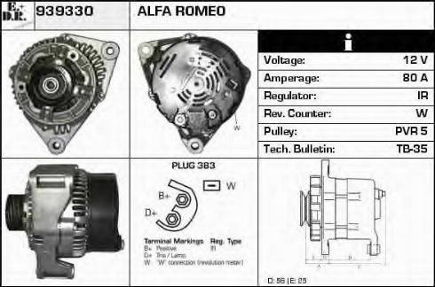 EDR 939330 - Alternateur cwaw.fr