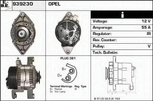 EDR 939230 - Alternateur cwaw.fr