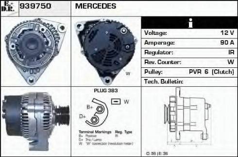 EDR 939750 - Alternateur cwaw.fr