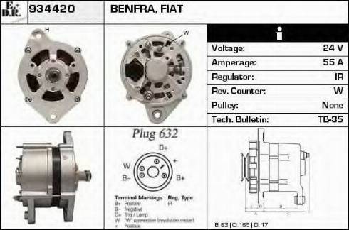 EDR 934420 - Alternateur cwaw.fr