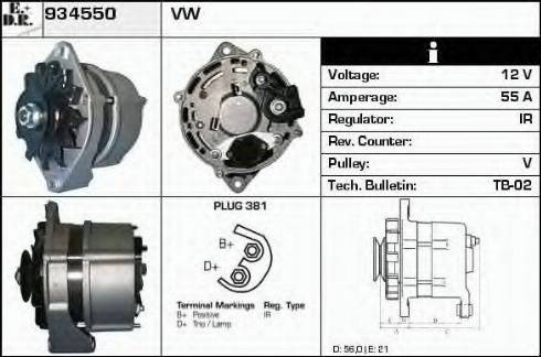 EDR 934550 - Alternateur cwaw.fr