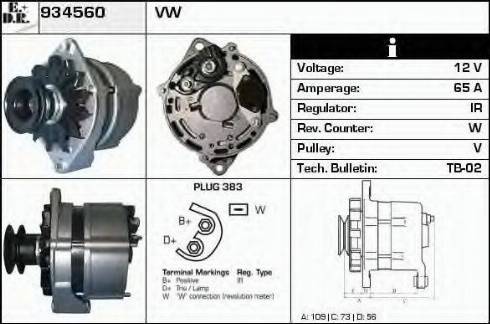 EDR 934560 - Alternateur cwaw.fr