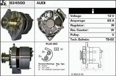 EDR 934500 - Alternateur cwaw.fr