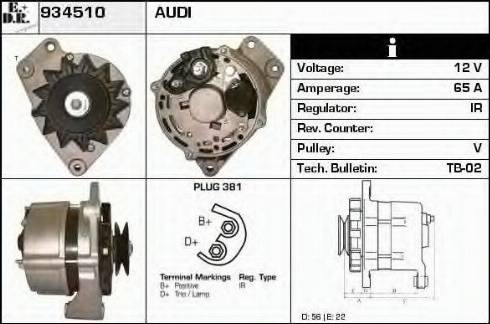 EDR 934510 - Alternateur cwaw.fr