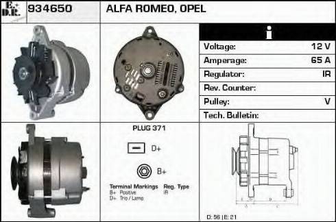 EDR 934650 - Alternateur cwaw.fr