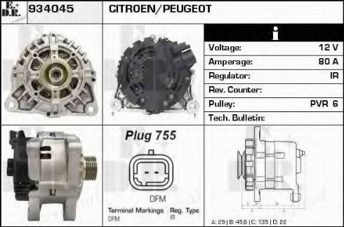 EDR 934045 - Alternateur cwaw.fr