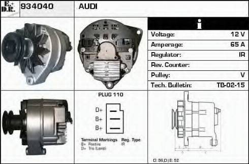 EDR 934040 - Alternateur cwaw.fr