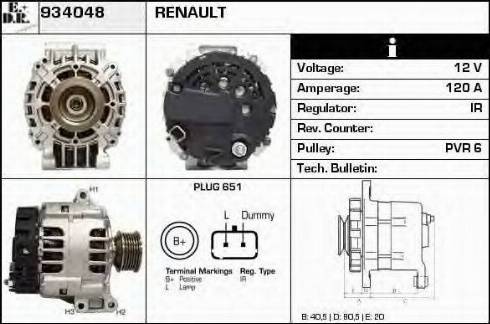 EDR 934048 - Alternateur cwaw.fr