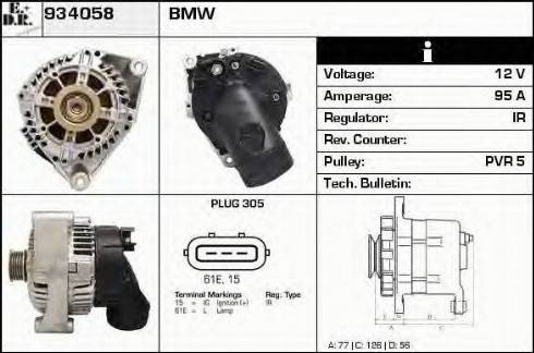 EDR 934058 - Alternateur cwaw.fr