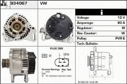 EDR 934067 - Alternateur cwaw.fr