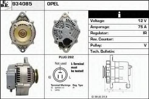 EDR 934085 - Alternateur cwaw.fr