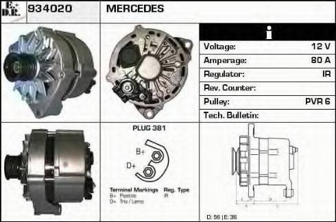 EDR 934020 - Alternateur cwaw.fr