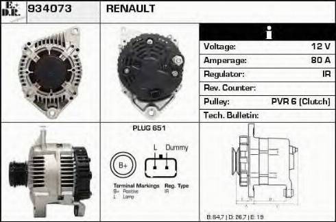 EDR 934073 - Alternateur cwaw.fr