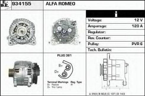 EDR 934155 - Alternateur cwaw.fr