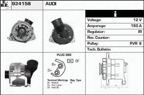 EDR 934158 - Alternateur cwaw.fr