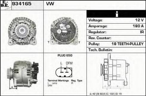 EDR 934165 - Alternateur cwaw.fr